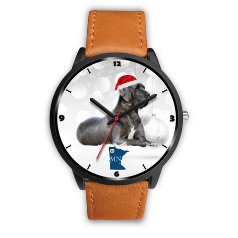 Great Dane Dog Minnesota Christmas Special Wrist Watch