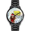 American Water Spaniel Iowa Christmas Special Wrist Watch