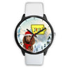 American Water Spaniel Iowa Christmas Special Wrist Watch