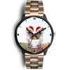 Akita Dog Colorado Christmas Special Wrist Watch