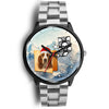 Basset Hound Indiana Christmas Special Wrist Watch