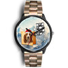 Basset Hound Indiana Christmas Special Wrist Watch