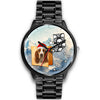 Basset Hound Indiana Christmas Special Wrist Watch