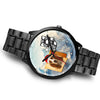 Basset Hound Indiana Christmas Special Wrist Watch