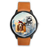 Basset Hound Indiana Christmas Special Wrist Watch