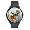 Basset Hound Indiana Christmas Special Wrist Watch