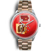 Basset Hound Iowa Christmas Special Wrist Watch