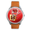 Basset Hound Iowa Christmas Special Wrist Watch