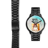 Cute Beagle Iowa Christmas Special Wrist Watch
