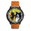 Border Collie Dog New Jersey Christmas Special Wrist Watch