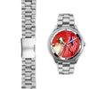 Cute Brittany Dog New Jersey Christmas Special Wrist Watch