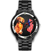 Cute Dachshund Dog New Jersey Christmas Special Wrist Watch