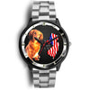 Cute Dachshund Dog New Jersey Christmas Special Wrist Watch