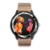 Cute Dachshund Dog New Jersey Christmas Special Wrist Watch