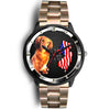 Cute Dachshund Dog New Jersey Christmas Special Wrist Watch