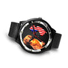 Cute Dachshund Dog New Jersey Christmas Special Wrist Watch