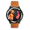 Cute Dachshund Dog New Jersey Christmas Special Wrist Watch