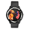 Cute Dachshund Dog New Jersey Christmas Special Wrist Watch