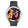 Love Dachshund Dog New Jersey Christmas Special Wrist Watch