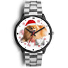 Pomeranian Dog Colorado Christmas Special Wrist Watch