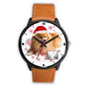 Pomeranian Dog Colorado Christmas Special Wrist Watch
