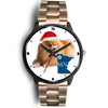 Pomeranian Dog Minnesota Christmas Special Wrist Watch