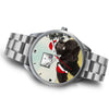 Newfoundland Dog Colorado Christmas Special Wrist Watch