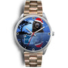 Newfoundland Dog Minnesota Christmas Special Wrist Watch