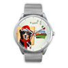 Bernese Mountain Dog Iowa Christmas Special Wrist Watch