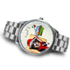 Bernese Mountain Dog Iowa Christmas Special Wrist Watch