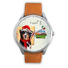 Bernese Mountain Dog Iowa Christmas Special Wrist Watch