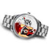 Cute Bernese Mountain Dog Indiana Christmas Special Wrist Watch