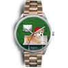 Pembroke Welsh Corgi Colorado Christmas Special Wrist Watch