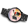 Black Labrador Retriever Indiana Christmas Special Wrist Watch