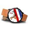 Basenji Dog Colorado Christmas Special Wrist Watch