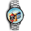 Border Collie Indiana Christmas Special Wrist Watch