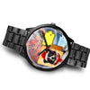 Border Collie Iowa Christmas Special Wrist Watch