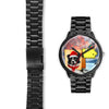 Border Collie Iowa Christmas Special Wrist Watch