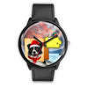 Border Collie Iowa Christmas Special Wrist Watch