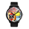 Border Collie Iowa Christmas Special Wrist Watch