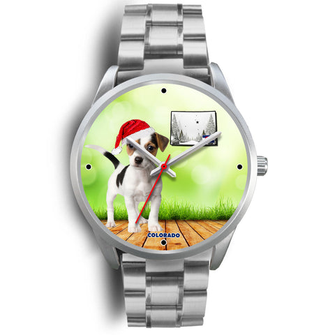 Jack Russell Terrier Colorado Christmas Special Wrist Watch