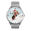 Basset Hound Colorado Christmas Special Wrist Watch