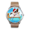 Papillon Dog Christmas Special Wrist Watch