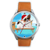 Papillon Dog Christmas Special Wrist Watch