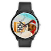 Boxer Dog Indiana Christmas Special Wrist Watch
