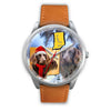 Boykin Spaniel Indiana Christmas Special Silver Wrist Watch