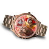 Boykin Spaniel Iowa Christmas Special Golden Wrist Watch