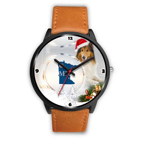 Rough Collie Minnesota Christmas Special Wrist Watch