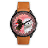 Cute Maltese Dog New Jersey Christmas Special Wrist Watch