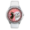 Lovely Maltese Dog New Jersey Christmas Special Wrist Watch